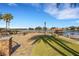 Relaxing lakefront patio with fire pit at 500 Arena Dr, Davenport, FL 33837