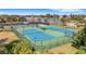 Well-maintained tennis courts by the lake at 500 Arena Dr, Davenport, FL 33837