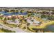 Aerial view of community amenities and homes at 500 Arena Dr, Davenport, FL 33837