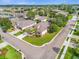 Aerial view showcasing the property's location in a desirable neighborhood at 500 Arena Dr, Davenport, FL 33837
