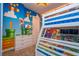 bedroom with bunk beds and Mario theme at 7514 Sunflower Cir, Kissimmee, FL 34747