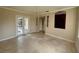 Bright dining room with tile floors and access to the pool area at 7706 Excitement Dr, Reunion, FL 34747