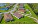 Houses in a residential neighborhood near canal at 1033 Hacienda Cir, Kissimmee, FL 34741