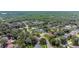 Aerial view of a neighborhood showing houses and green landscape at 888 Chokecherry Dr, Winter Springs, FL 32708