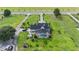 Aerial view of home with pool and large backyard at 2393 Appy Ln, Apopka, FL 32712
