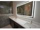 Elegant bathroom with double vanity and illuminated mirror at 20797 Racine St, Orlando, FL 32833