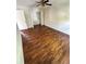 Bedroom with wood-look flooring and ceiling fan at 1944 Conway Rd # 6, Orlando, FL 32812