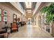 Spacious lobby with high ceilings and comfortable seating at 8632 Bridgeport Bay Cir, Mount Dora, FL 32757