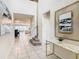 Spacious entryway with tile floors and modern decor at 8844 Corcovado Dr, Kissimmee, FL 34747