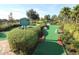 Enjoy a round of mini golf in this well-maintained putting green at 16328 Wind View Ln, Winter Garden, FL 34787