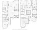 Two-story floor plan showcasing bedrooms, bathrooms, and living spaces at 364 Muirfield Loop, Reunion, FL 34747