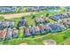Luxury homes with private pools in a golf course community at 364 Muirfield Loop, Reunion, FL 34747