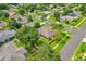 Aerial view of house and neighborhood, showcasing location and curb appeal at 1409 Sutton Island Dr, Deland, FL 32724
