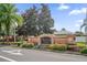 Waterford Lakes community entrance sign with lush landscaping at 1409 Sutton Island Dr, Deland, FL 32724
