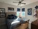 Comfortable bedroom with a playful design at 10257 Medawar St, Orlando, FL 32827