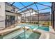 Resort-style pool and spa at 4782 Kings Castle Cir, Kissimmee, FL 34746