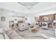 Open living area showcasing a kitchen, dining, and living space at 4782 Kings Castle Cir, Kissimmee, FL 34746