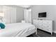 Bedroom with white dresser and TV at 1407 Fairview Cir, Reunion, FL 34747