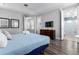Main bedroom with ensuite bathroom at 1407 Fairview Cir, Reunion, FL 34747