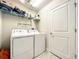 Bright mudroom with washer, dryer, and ample storage at 13041 Inkwell Aly, Winter Garden, FL 34787