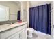Single vanity bathroom with a shower/tub combo at 13041 Inkwell Aly, Winter Garden, FL 34787