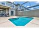 Inviting screened pool area, perfect for relaxation and outdoor enjoyment at 740 Pebble Beach Dr, Davenport, FL 33896