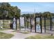 Community dog park with separate areas for small and large dogs at 12965 Trovita Dr, Grand Island, FL 32735