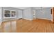 Spacious living area featuring hardwood floors and an open floor plan at 2811 Vine St, Orlando, FL 32806