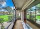 Spacious screened patio overlooking courtyard at 200 Saint Andrews Blvd # 1402, Winter Park, FL 32792