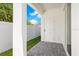 Private backyard with paver patio and grassy area at 131 E Grant, Orlando, FL 32806