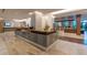 Modern reception desk in a spacious lobby at 14501 Grove Resort Ave # 1507, Winter Garden, FL 34787