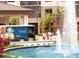 Resort entrance with fountain and Disney bus at 14501 Grove Resort Ave # 1507, Winter Garden, FL 34787