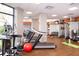 State-of-the-art fitness center with treadmills and other equipment at 14501 Grove Resort Ave # 1507, Winter Garden, FL 34787