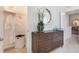Shared bedroom with dresser and view of hallway at 1502 Isleta Loop, Kissimmee, FL 34741