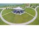 Amphitheater with circular seating and walking paths at 556 Keyhold Loop, Apopka, FL 32712