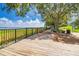 Peaceful lakeside walkway with benches and scenic views at 11209 Crescent Bay Blvd, Clermont, FL 34711