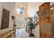 Bright and spacious entryway with high ceilings at 212 Crestrun Loop, Leesburg, FL 34748