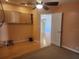Bright office space with hardwood floors and built-in cabinets at 14902 Arrena Rd, Winter Garden, FL 34787