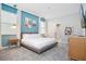 Bright bedroom with a comfortable bed and stylish decor at 4625 Target Blvd, Kissimmee, FL 34746
