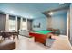 Spacious game room with a pool table and comfortable seating at 4625 Target Blvd, Kissimmee, FL 34746