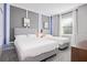 Spacious bedroom with two twin beds, and a modern aesthetic at 4625 Target Blvd, Kissimmee, FL 34746