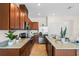 Modern kitchen with stainless steel appliances and granite countertops at 2224 Tongass Bnd, Davenport, FL 33837