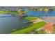 Community boat dock with covered area and ramp at 3070 Silver Fin Way, Kissimmee, FL 34746
