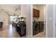 Convenient laundry room with washer and dryer hookups at 12777 Bosworth Ave, Windermere, FL 34786