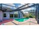 Relaxing screened pool area with patio at 2128 Lake Crescent Ct, Windermere, FL 34786