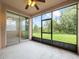 Spacious screened porch overlooking backyard at 8362 Bella Tierra Ct, Davenport, FL 33896