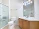 Bathroom with a shower/tub combo, vanity, and toilet at 8298 Portofino Dr # 202, Davenport, FL 33896