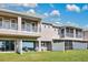 Private backyard with patio and screened-in porch at 593 Lake Wildmere Cv, Longwood, FL 32750