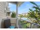 Relaxing balcony with pool and community view at 594 Piazza Pt, Oviedo, FL 32765