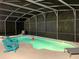Screened-in pool area with lounge chairs at 221 Las Fuentes Dr, Kissimmee, FL 34746